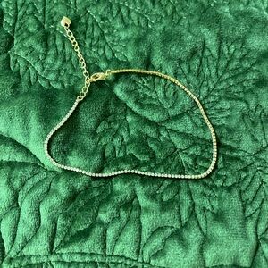 💚3 for $15 pretty bird rose Gold plated tennis anklet